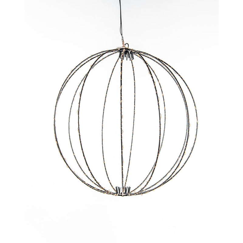 Afbeelding laden in galerijviewer, Anna's collection verlichte bal 50cm 216led classic warm met flitsfunctie timer dimmer 5 meter aanloopsnoer
