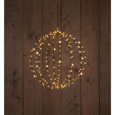 Anna's collection verlichte bal 50cm 216led classic warm met flitsfunctie timer dimmer 5 meter aanloopsnoer