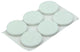 Mack 1047702 - viltpastille zelfklevend wit ø 19 mm 18 st pcs | 12 stuks