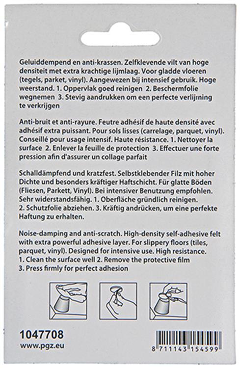 Afbeelding laden in galerijviewer, Mack 1047708 - super-vilt zelfklevend beige 13 x 63 mm 8 st pcs | 12 stuks
