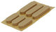 Mack 1047669 - geluidsdemper zelfklevend bruin 16 + 22x7 mm 24 st pcs | 12 stuks