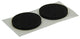Mack 1047671 - antislipstrip zelfklevend zwart ø 28 mm 6 st pcs | 12 stuks
