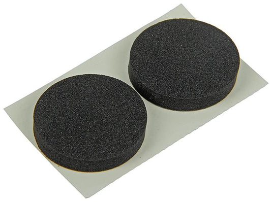 Mack 1047672 - rubberstrip zelfklevend zwart ø 28 mm 6 st pcs | 12 stuks