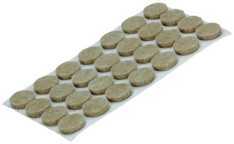 Afbeelding laden in galerijviewer, Mack 1047719 - super-vilt zelfklevend beige ø 10 mm 56 st pcs | 12 stuks
