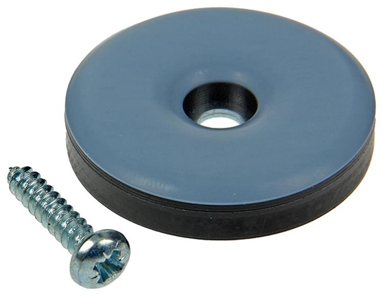 Afbeelding laden in galerijviewer, Mack 1047724 - glij-stoeldop met schroef grijs ø 38 mm 4 st pcs | 6 stuks
