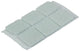 Mack 1047727 - viltpastille zelfklevend wit 19 x 19 mm 18 st pcs | 12 stuks