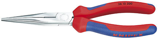 Knipex telefoontang recht+zijsnijder 200mm