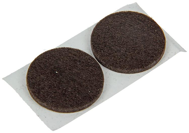 Afbeelding laden in galerijviewer, Mack 1047681 - viltpastille zelfklevend bruin ø 35 mm 6 st pcs | 12 stuks
