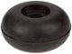 Mack 1047640 - deurstop rubber + plug zwart ø 30 mm 2 st pcs | 6 stuks