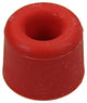Mack 1047643 - deurstop rubber + schroef rood 30 x 25 mm 2 st pcs | 6 stuks