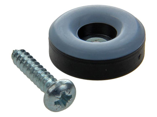 Mack 1047692 - glij-stoeldop met schroef grijs ø 22 mm 4 st pcs | 6 stuks