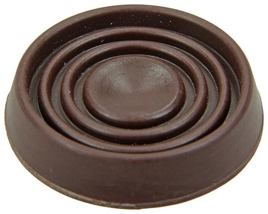 Mack 1048770 - schokdempend rubber bruin ø 40 mm 4 st pcs | 6 stuks