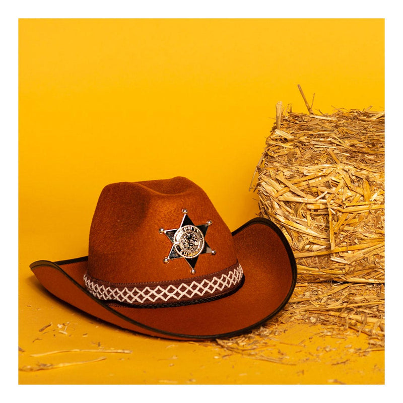 Load image into Gallery viewer, Boland hoed sheriff junior bruin
