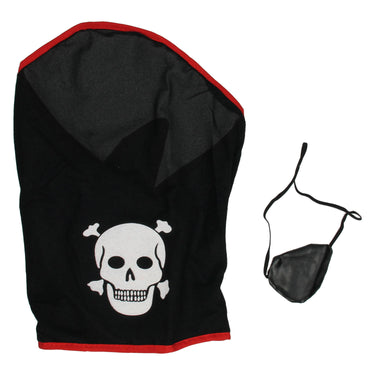 Boland piraat bandana met ooglap
