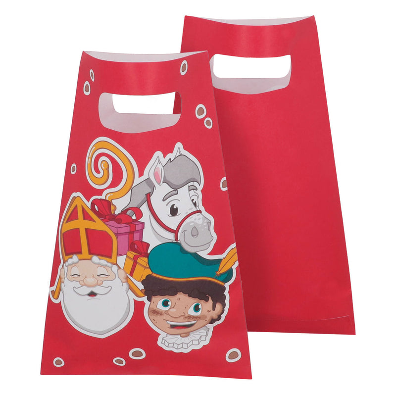 Load image into Gallery viewer, Boland uitdeelzakjes sinterklaas, 10st.
