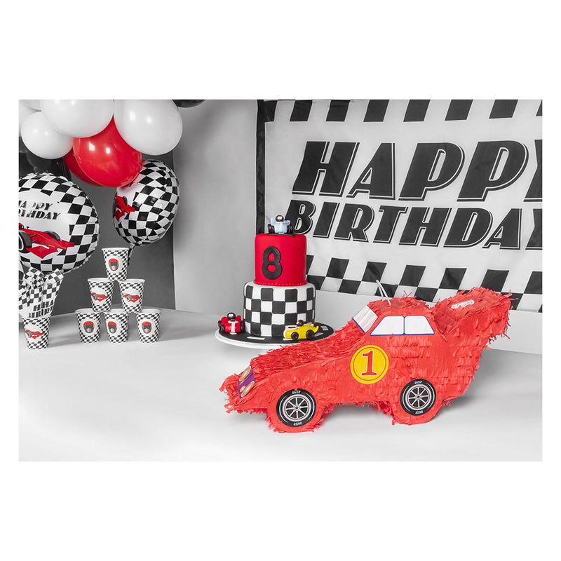 Afbeelding laden in galerijviewer, Boland pinata raceauto rood
