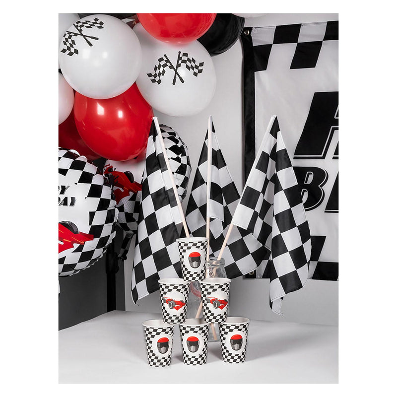 Load image into Gallery viewer, Papieren Bekers Racen, 8st.
