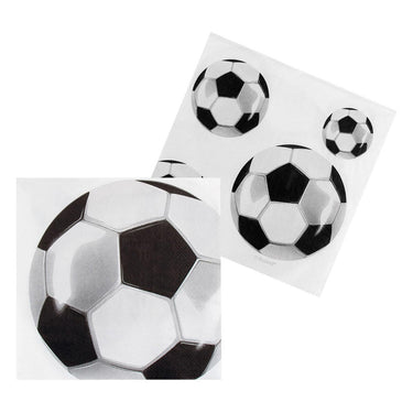Boland servetten voetbal, 20st.