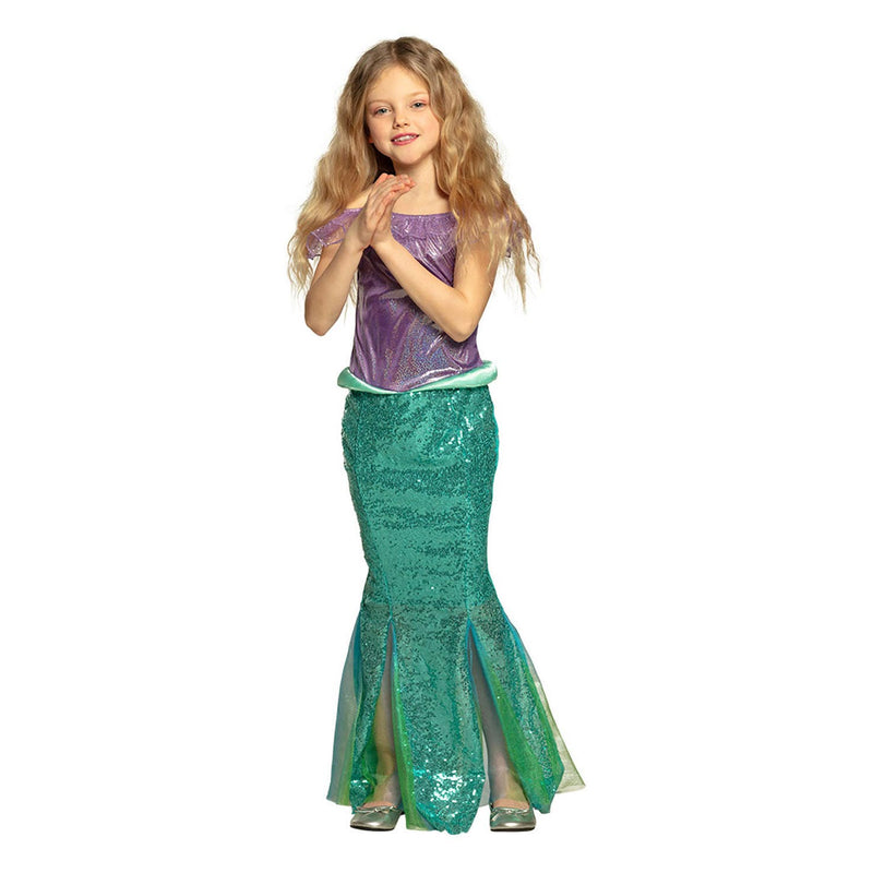 Load image into Gallery viewer, Boland kinderkostuum zeemeermin prinses, 7-9 jaar
