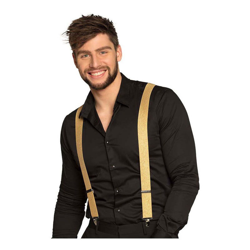 Load image into Gallery viewer, Boland bretels basic goud
