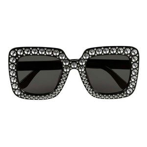 Boland partybril bling bling zwart