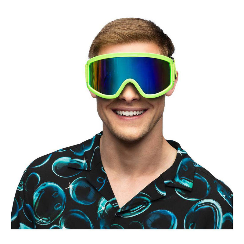 Load image into Gallery viewer, Boland party skibril neon groen
