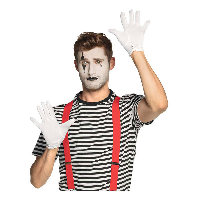 Load image into Gallery viewer, Boland handschoenen met drukknop wit xl
