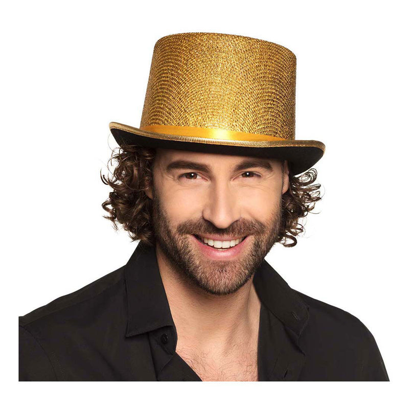 Load image into Gallery viewer, Boland hoed glitz goud
