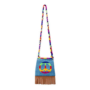 Boland schoudertas peace, 19x19cm