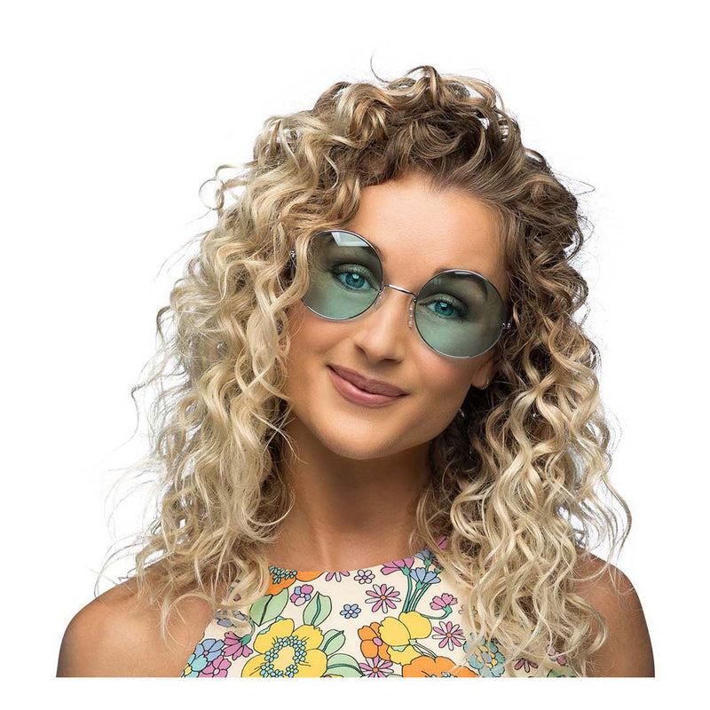 Load image into Gallery viewer, Boland partybril hippie xl groen
