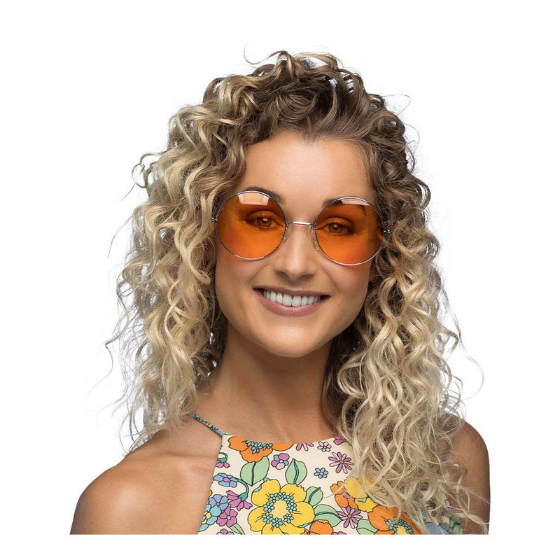 Afbeelding laden in galerijviewer, Boland partybril hippie xl oranje
