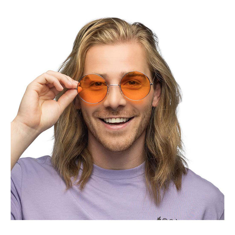 Afbeelding laden in galerijviewer, Boland partybril hippie xl oranje
