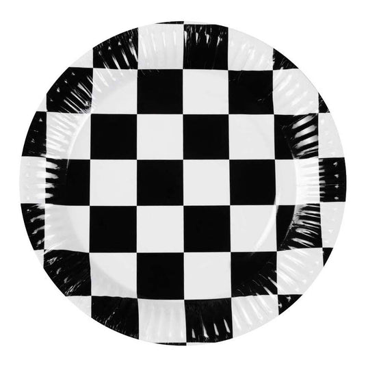 Boland papieren borden race 23cm, 10st.