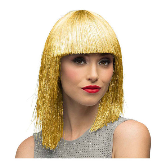 Boland pruik crazy goud