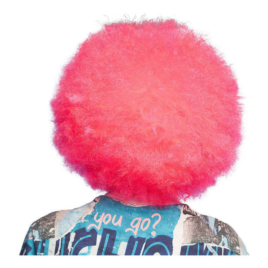 Boland pruik sugar neon roze