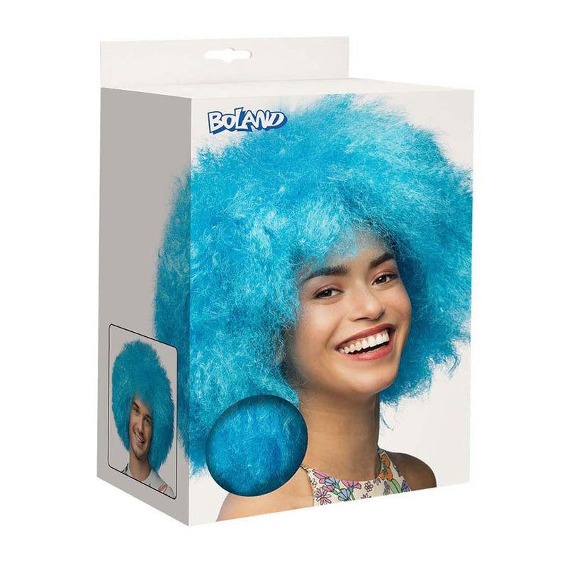Load image into Gallery viewer, Boland pruik sugar neon blauw
