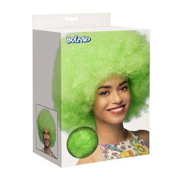 Boland pruik sugar neon groen