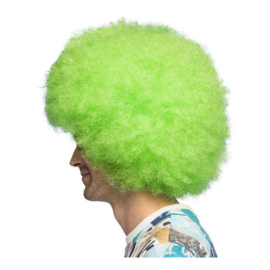 Boland pruik sugar neon groen