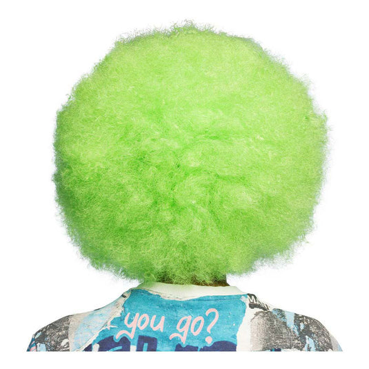 Boland pruik sugar neon groen