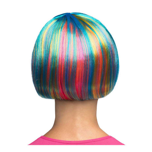 Boland gekleurde pruik pebbles