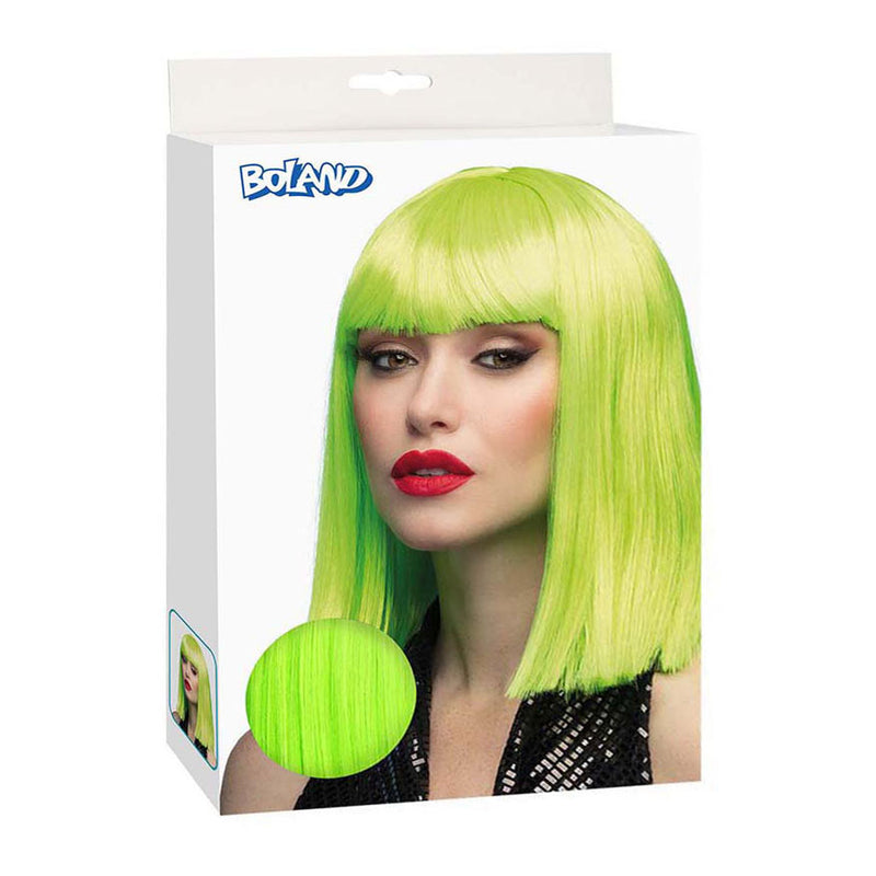 Load image into Gallery viewer, Boland pruik dance neon groen
