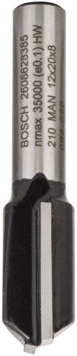 Bosch - vingerfrezen 8 mm, d1 12 mm, l 20 mm, g 51 mm