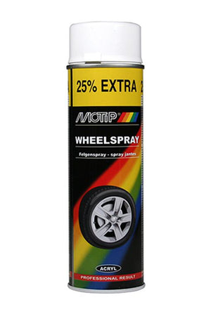 Wit (wiel), bus 500 ml. motip