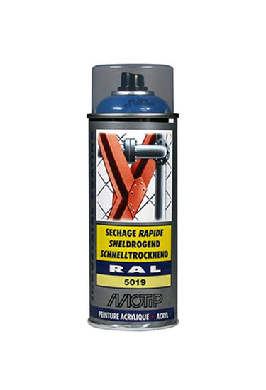 Motip 1051622 - ind. ral 5019 capri blauw spuitbus 400 ml | 1 stuks