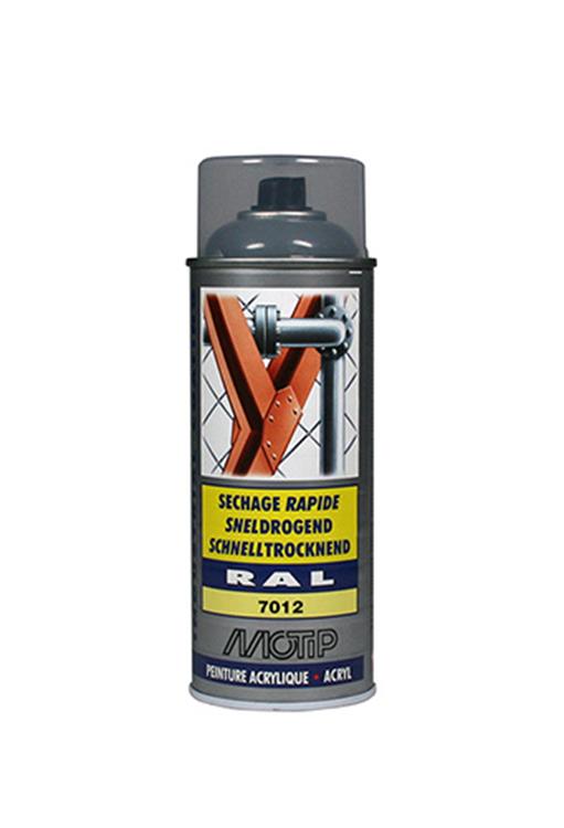 Industrial ral7012 400 ml. motip