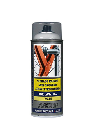Motip 1051638 - ind. ral 7035 lichtgrijs spuitbus 400 ml | 1 stuks