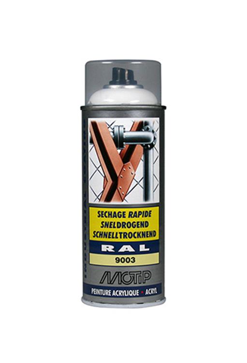 Motip 1051644 - ind. ral 9003 signaal wit spuitbus 400 ml | 1 stuks