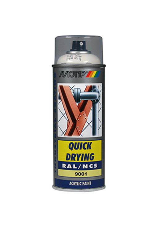 Motip 1051645 - ind. ral 9001 creme-wit spuitbus 400 ml | 1 stuks