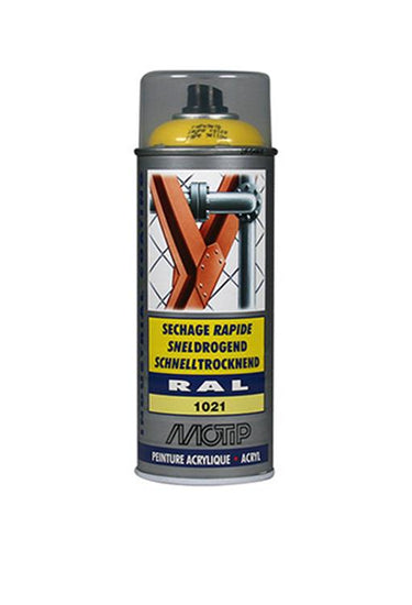 Motip 1051663 - ind. ral 1021 koolzaad geel spuitbus 400 ml | 1 stuks