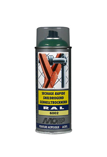 Motip industrial ral6002 400 ml.